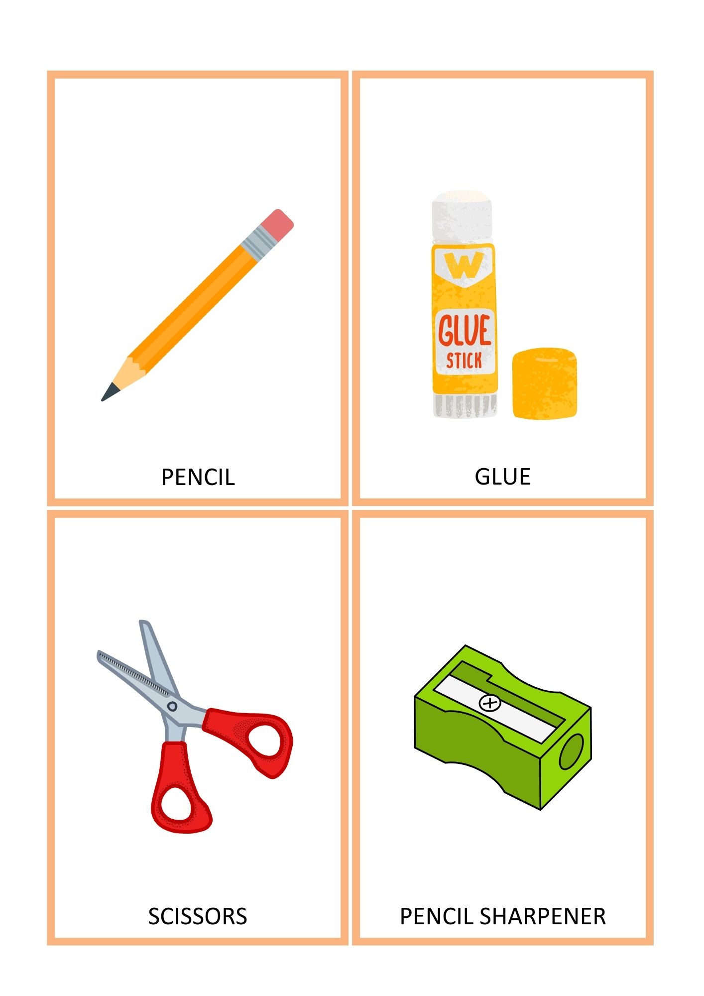 My first english words 4 - classroom, body and beach - Bilde 10