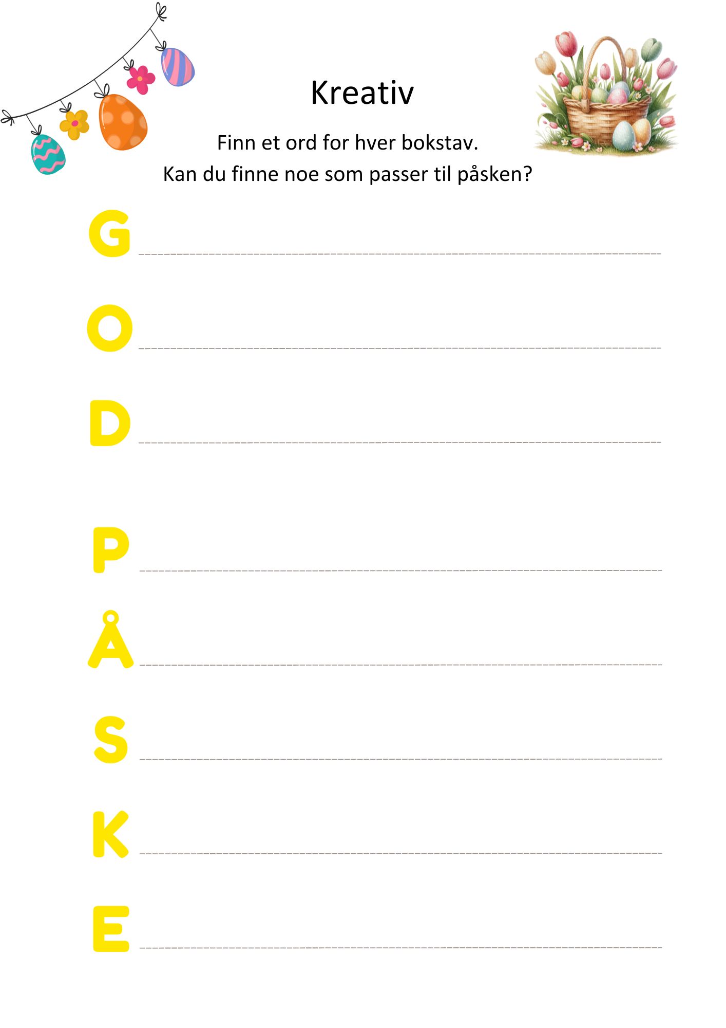 Påskeevangeliet i små tekstoppgaver + påskeoppgaver og aktiviteter - Bilde 14