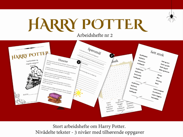 Harry Potter-samlepakke-3 hefter - Bilde 5