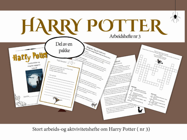 Harry Potter-samlepakke-3 hefter - Bilde 8