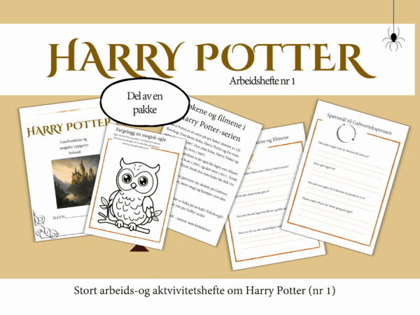 Harry Potter hefte nr 1