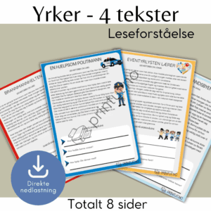 Leseforståelse-yrker