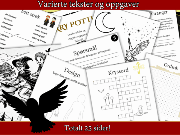 Harry Potter-samlepakke-3 hefter - Bilde 7
