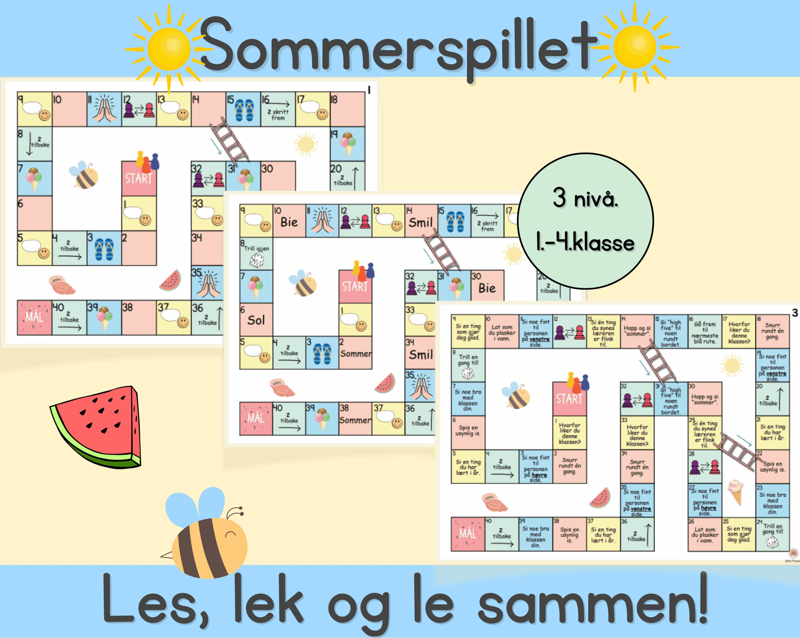 🌞 Sommerspillet 🌞
