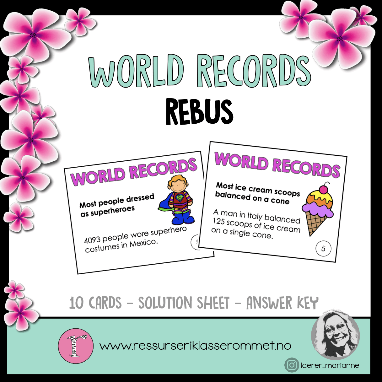 World Records Rebus