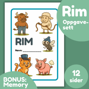 RIM og silhuetter - oppgavesett