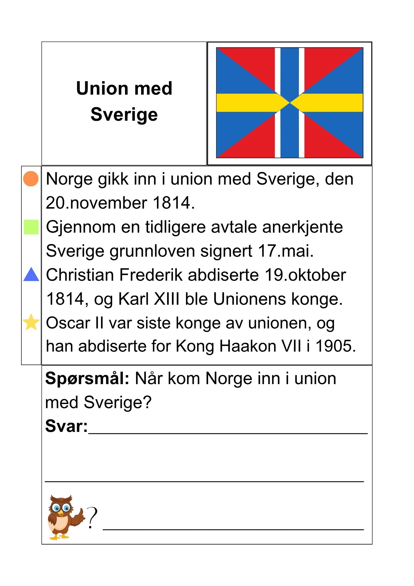 Les og svar - små tekstoppgaver 6 - 17.mai fra grunnloven til russetog - Bilde 5