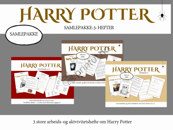 Harry Potter-samlepakke-3 hefter