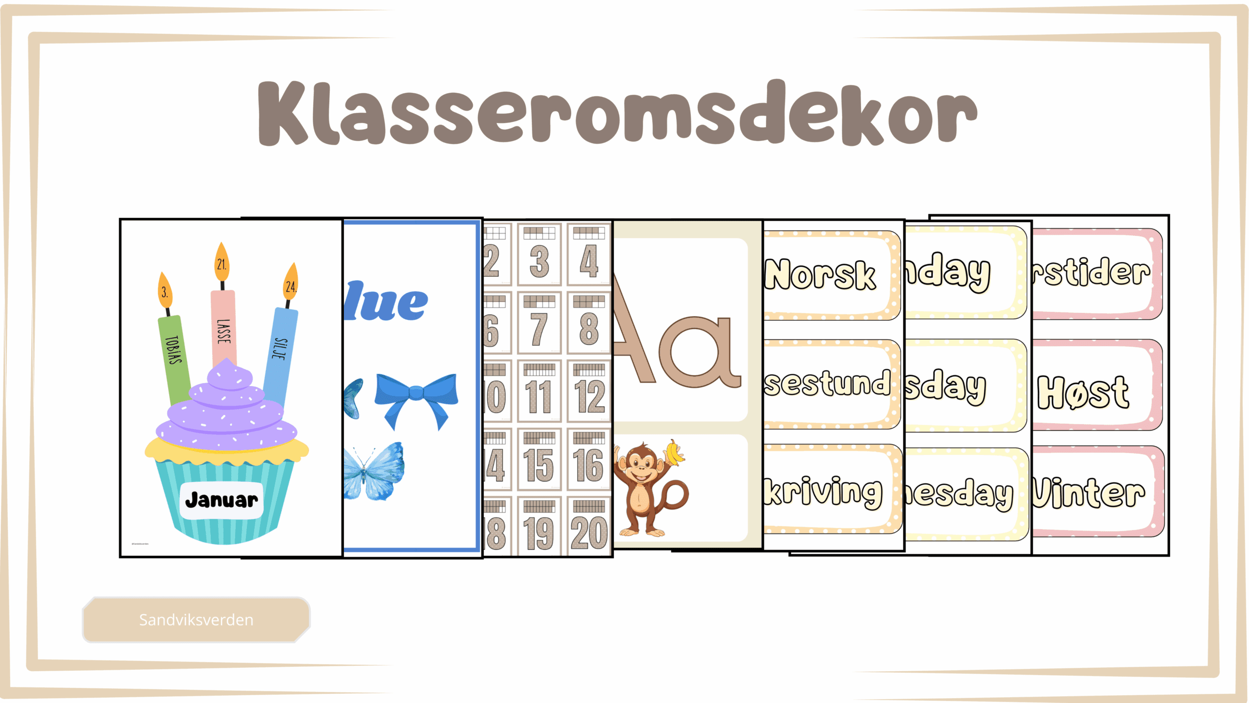 Klasseromsdekor