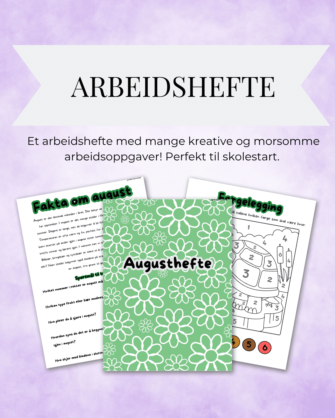 Arbeidshefte August 2025