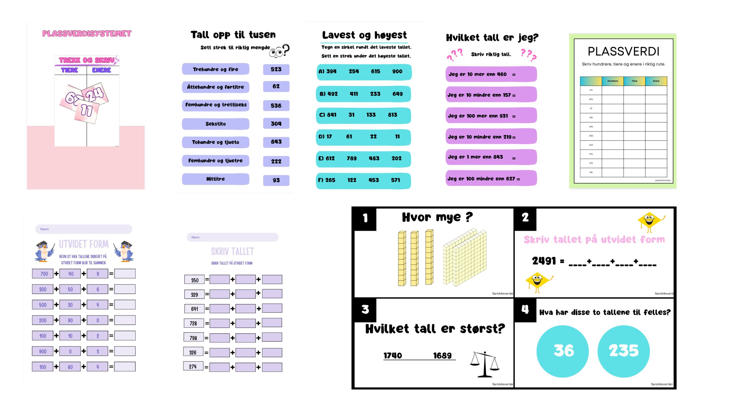 Plassverdisystemet pakke