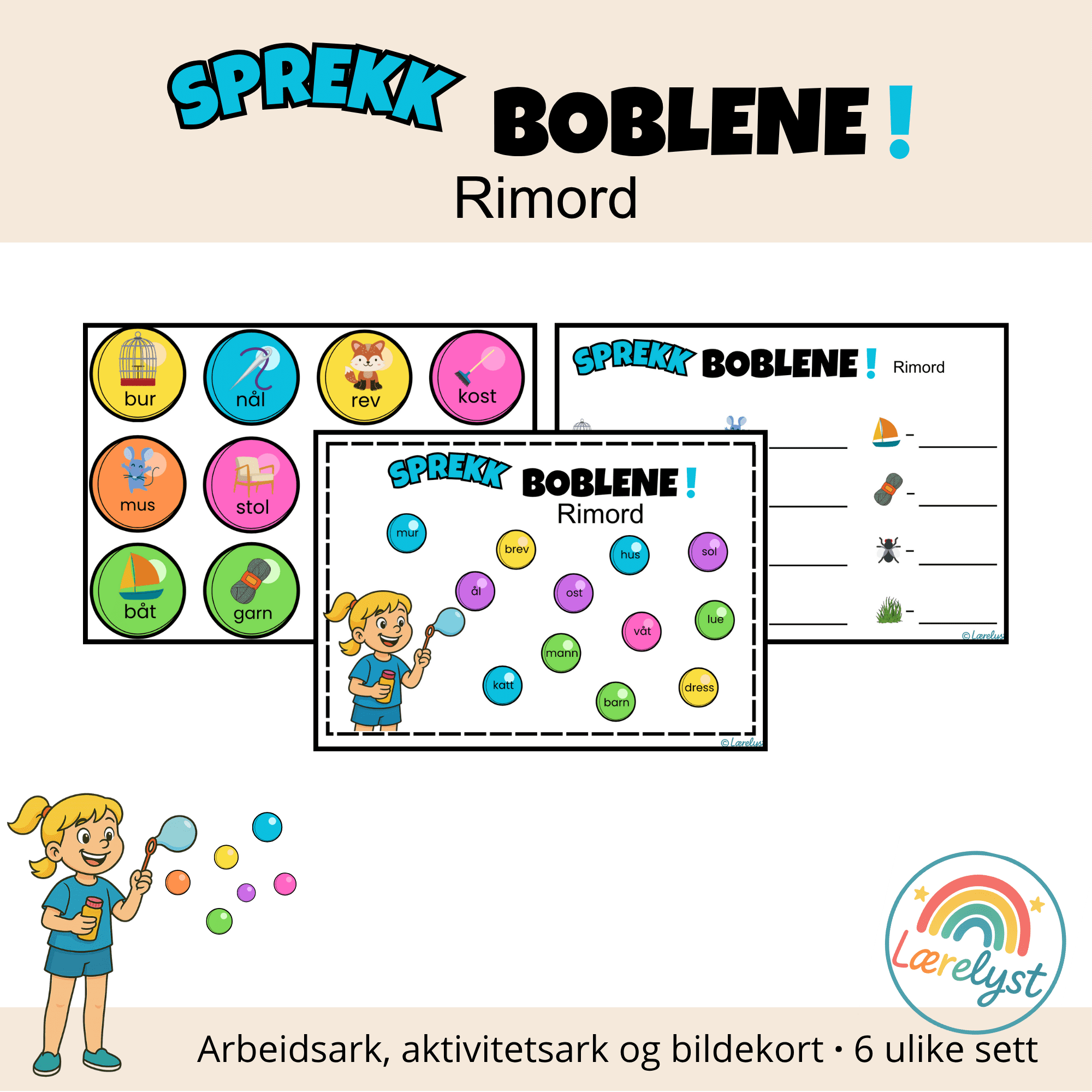 Sprekk boblene! Rimord