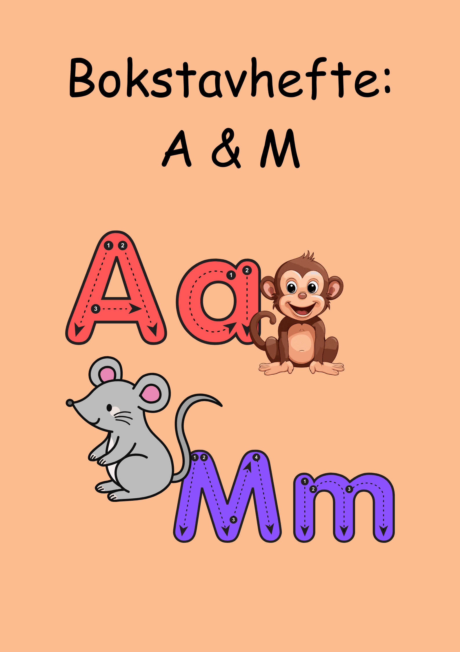 Bokstavhefte (A & M)