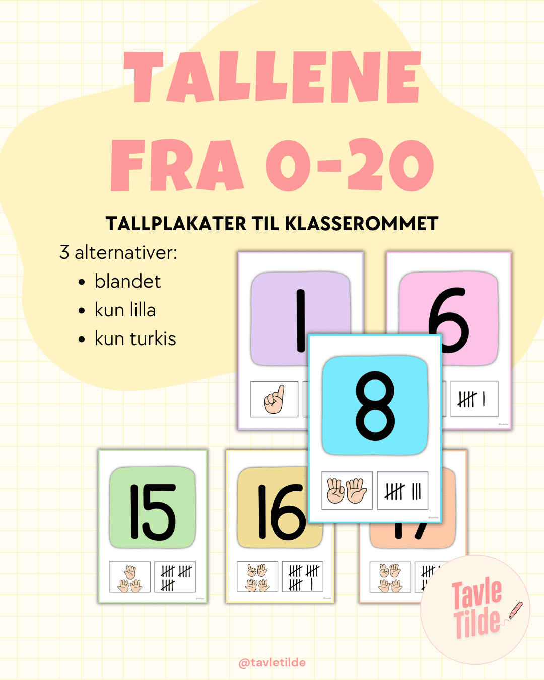 Tallplakater 0-20