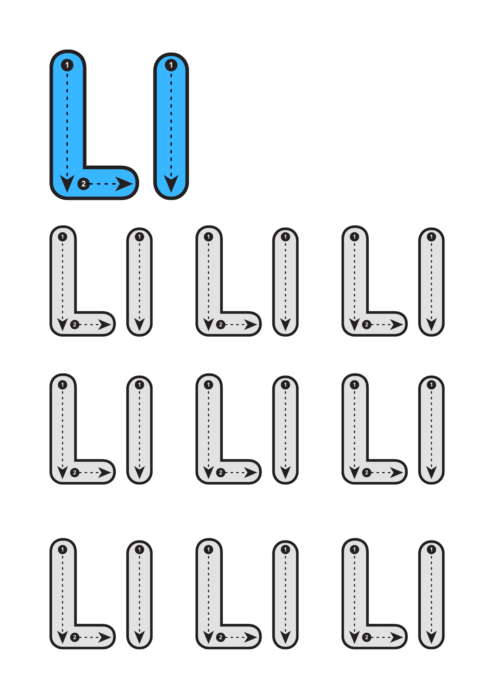 Bokstavhefte (L&O) - Bilde 2