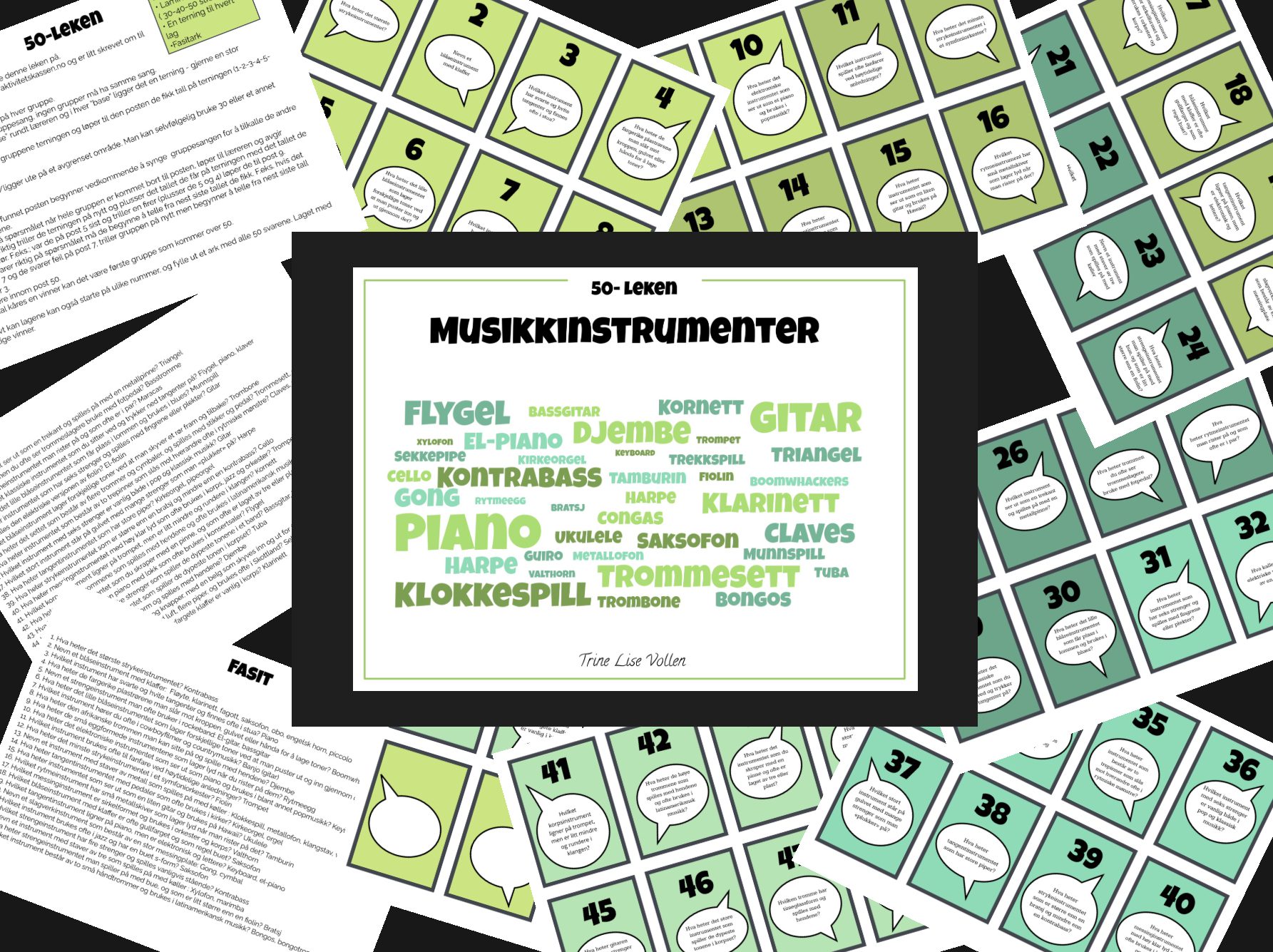 50-leken Musikkinstrumenter
