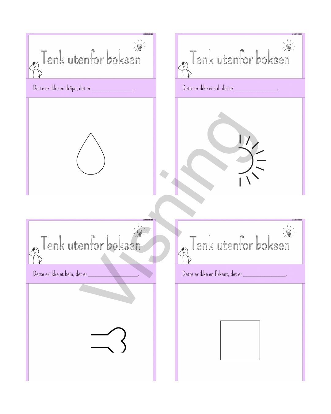 Tenk utenfor boksen - Bilde 2