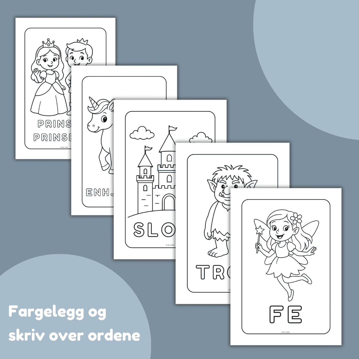 Eventyr- FARGELEGGINGSHEFTE - BARNEHAGE OG SKOLE - Bilde 3