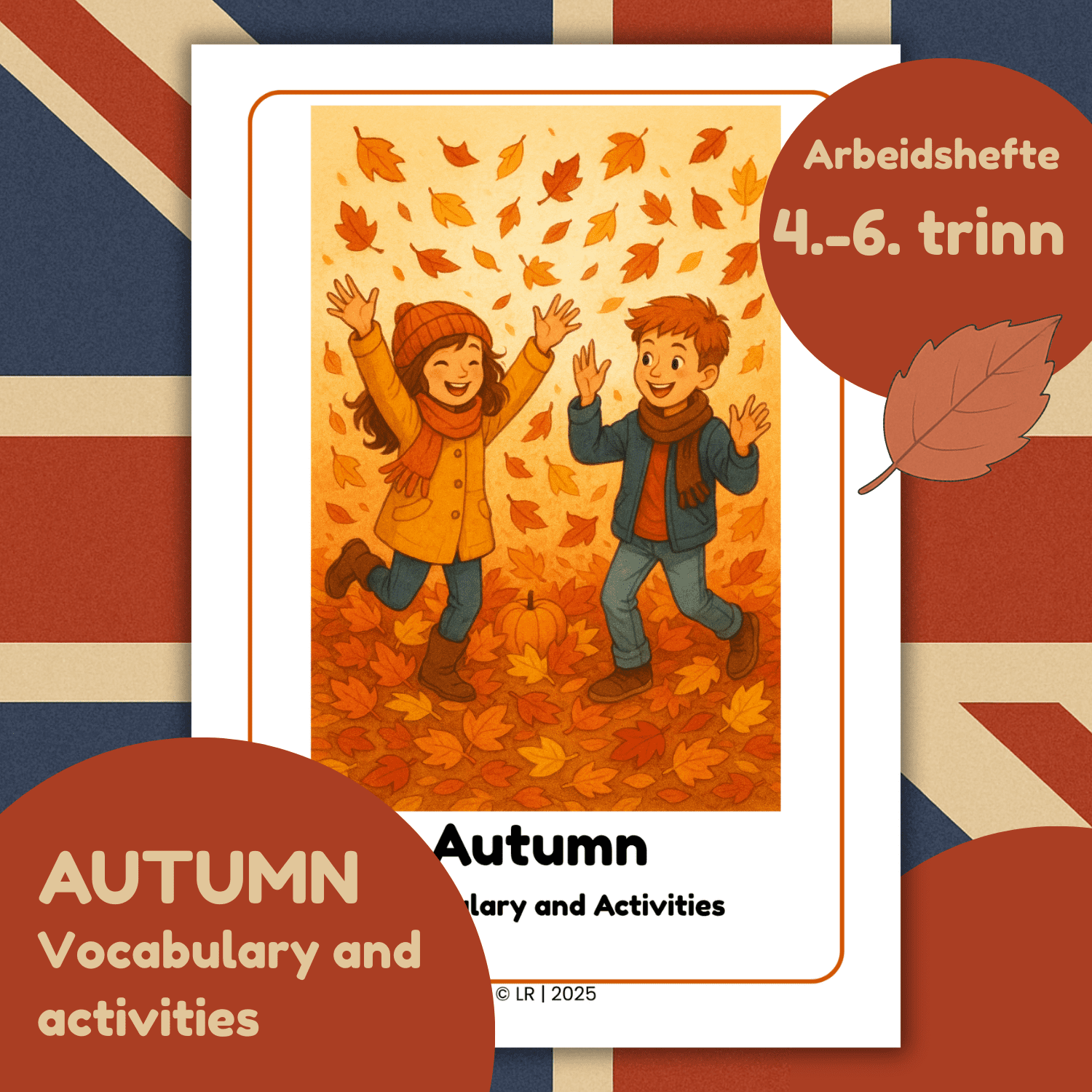 AUTUMN - Vocabulary and activities - Arbeidshefte engelsk