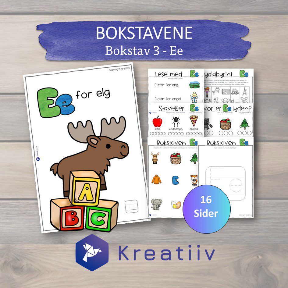 Bokstav 3 - Ee