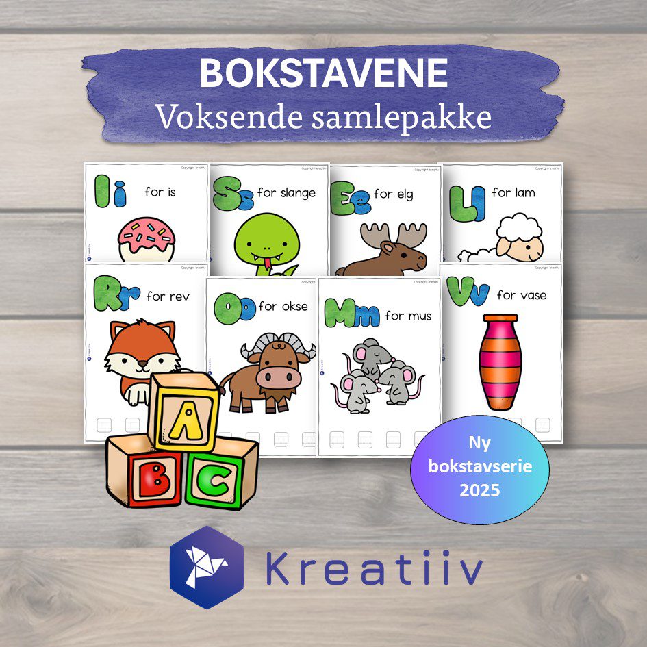 Bokstavene - En voksende samlepakke