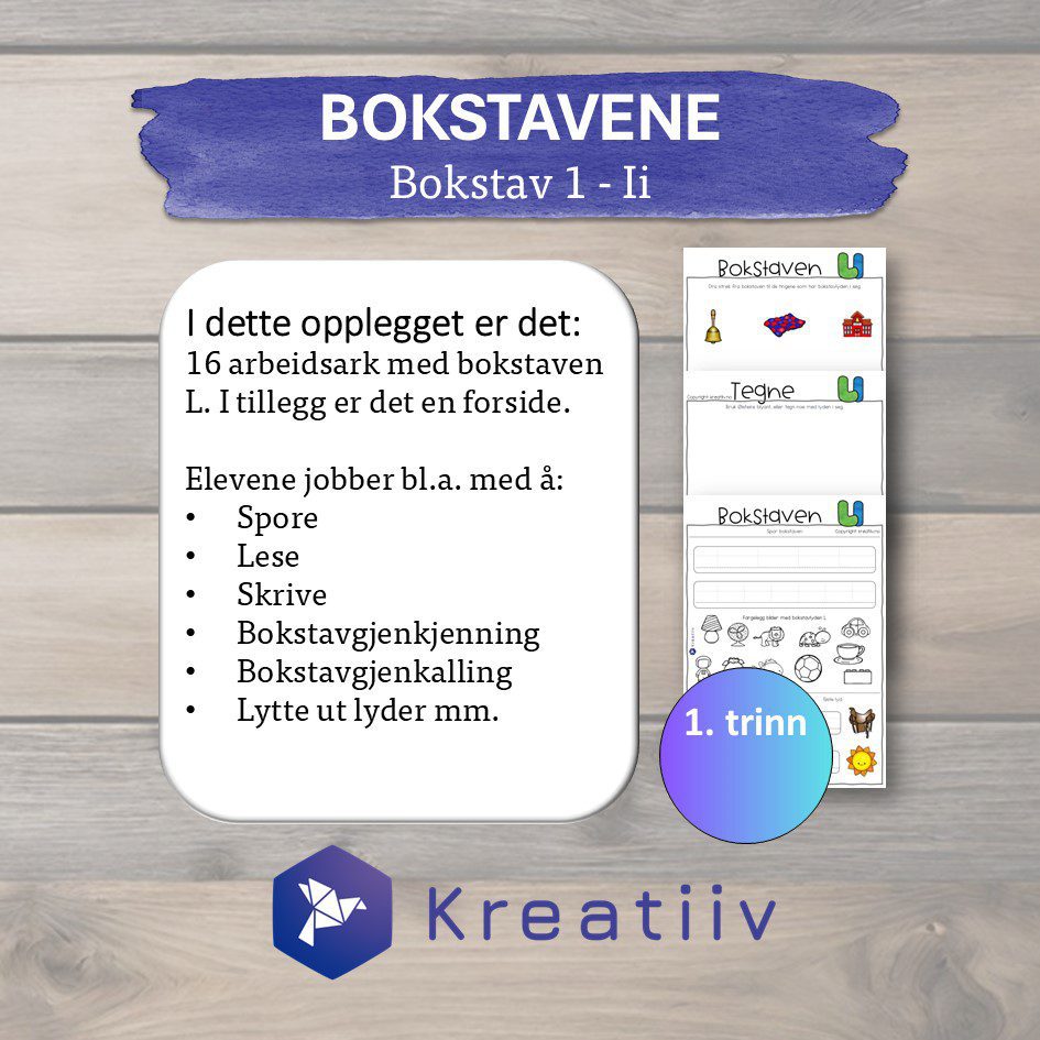 Bokstav 4 - Ll - Bilde 2