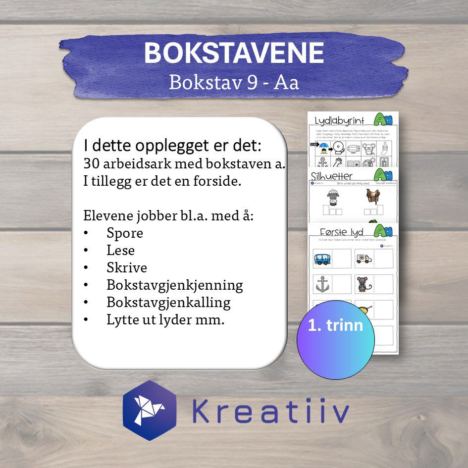 Bokstav 9 - Aa - Bilde 2