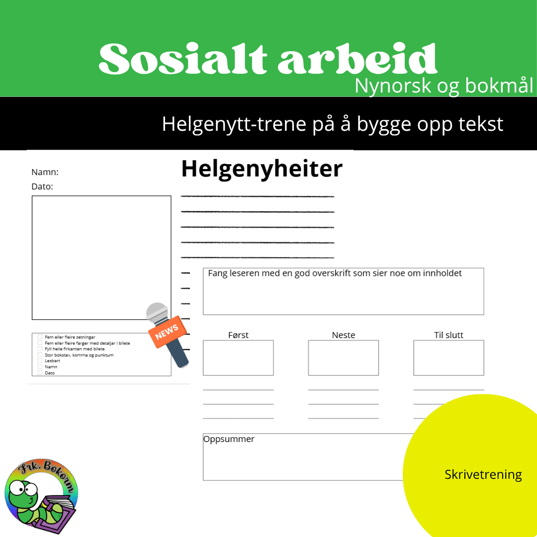 Helgenyheter BM og NN