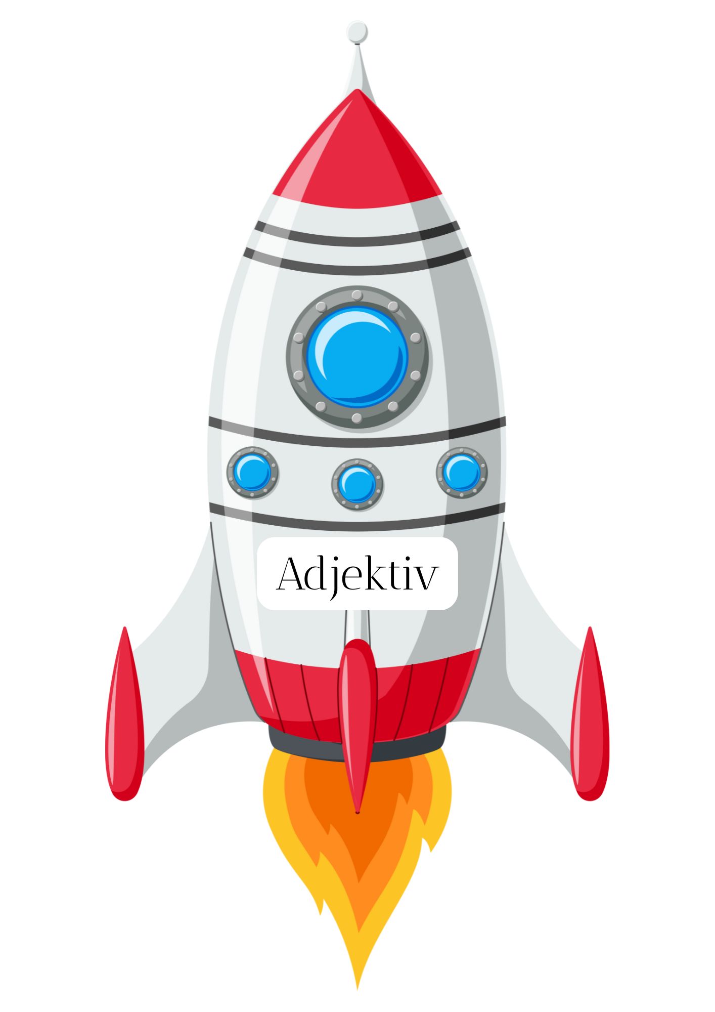 Ordklasser - substantiv, verb, adjektiv, pronomen og preposisjoner - Bilde 6