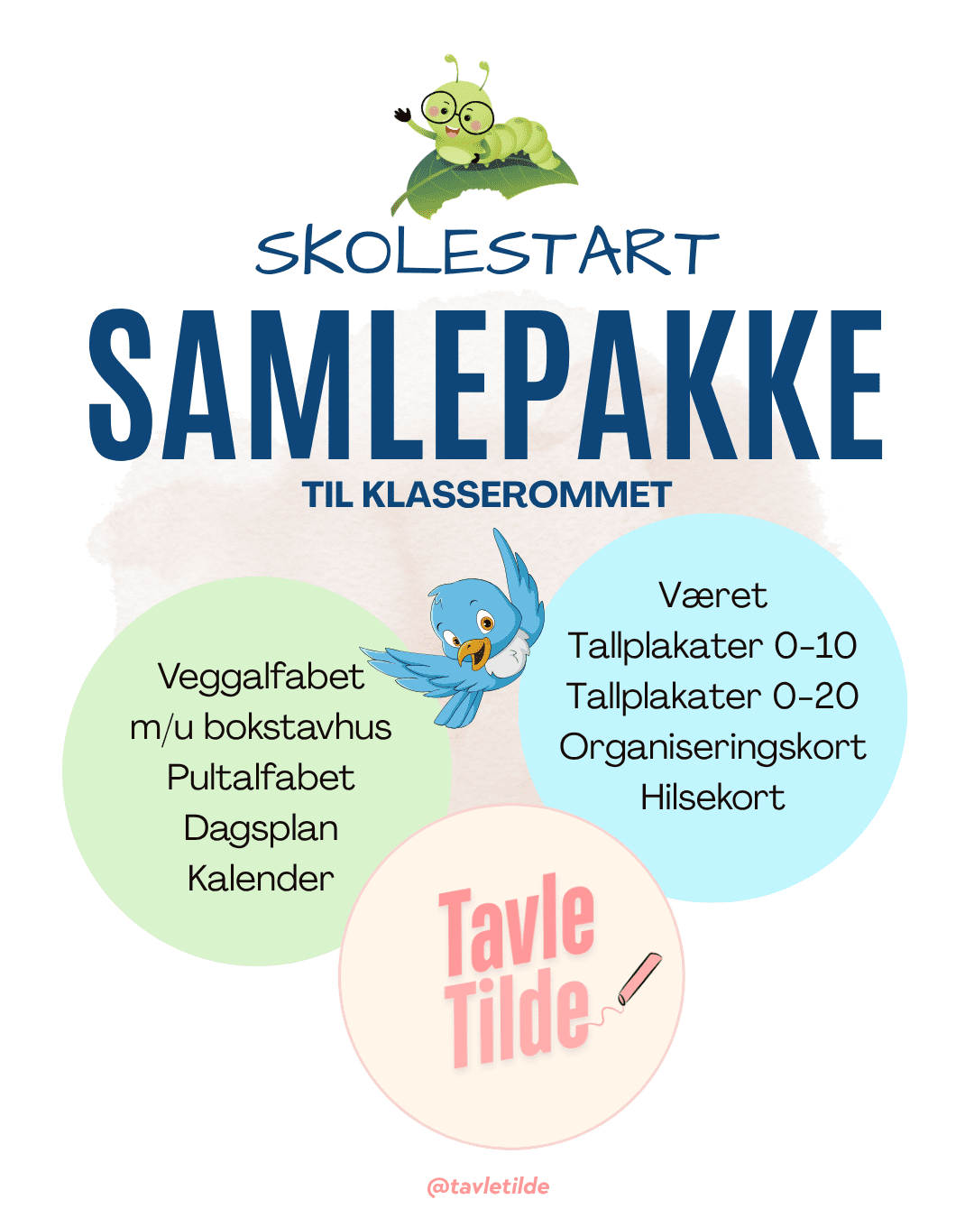 SAMLEPAKKE: Skolestart - klasserommet