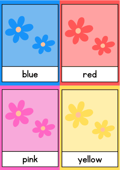 Fargeplakater engelsk