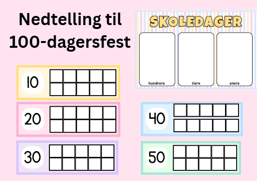 Nedtelling til 100-dagersfest
