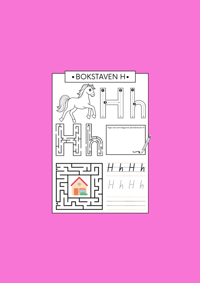 BOKSTAVEN H
