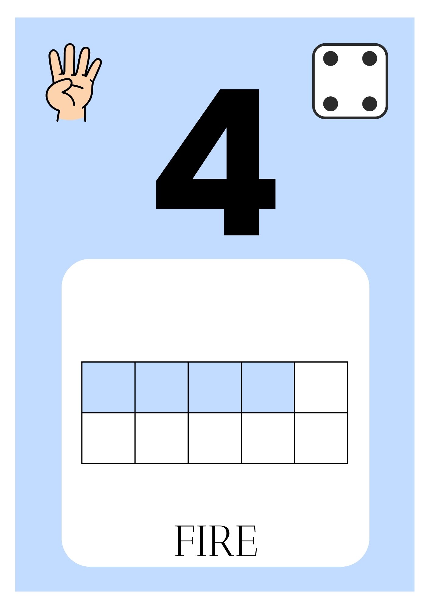 Tallplakater med tallene fra 0 til 20 - flerfarget - Bilde 6