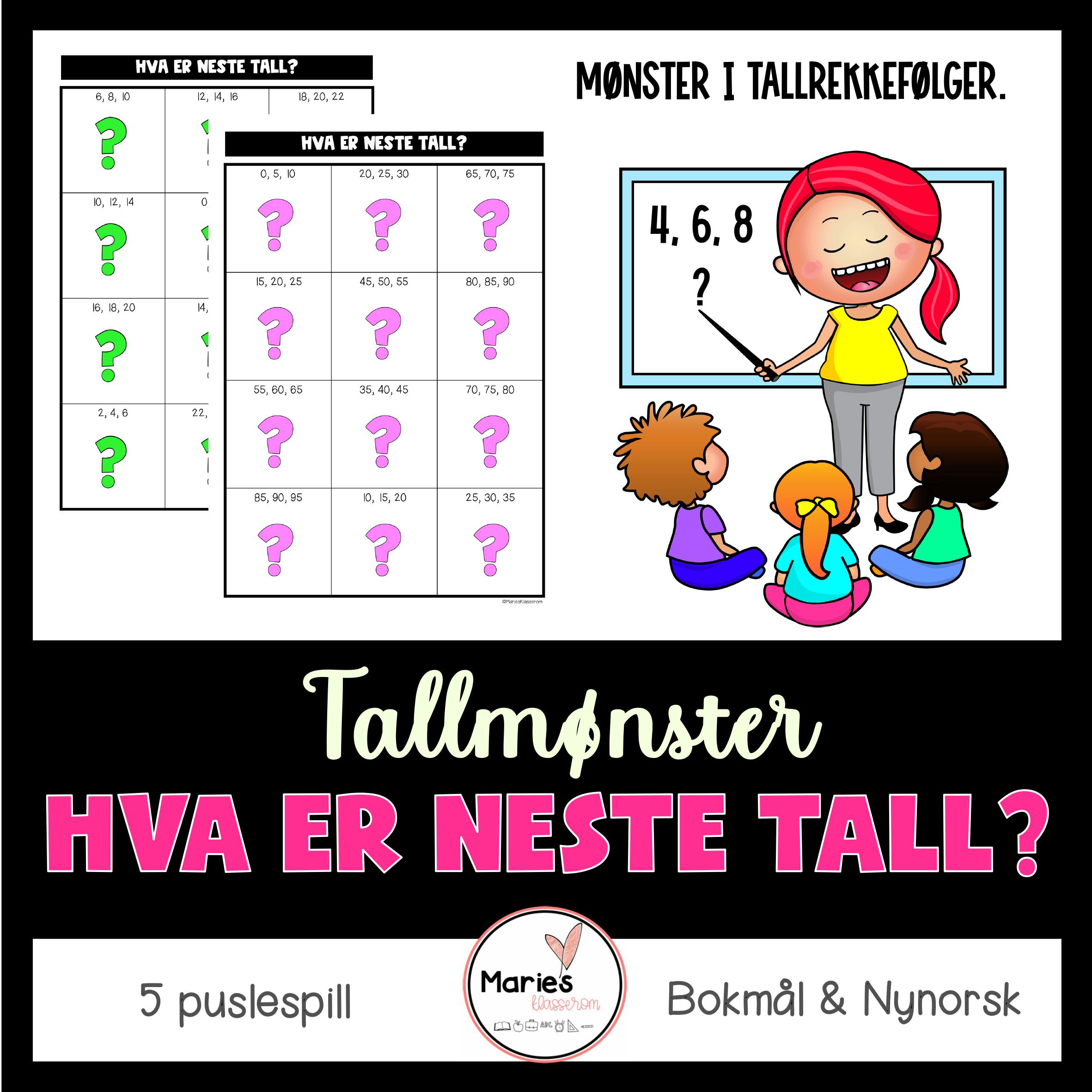 HVA ER NESTE TALL?