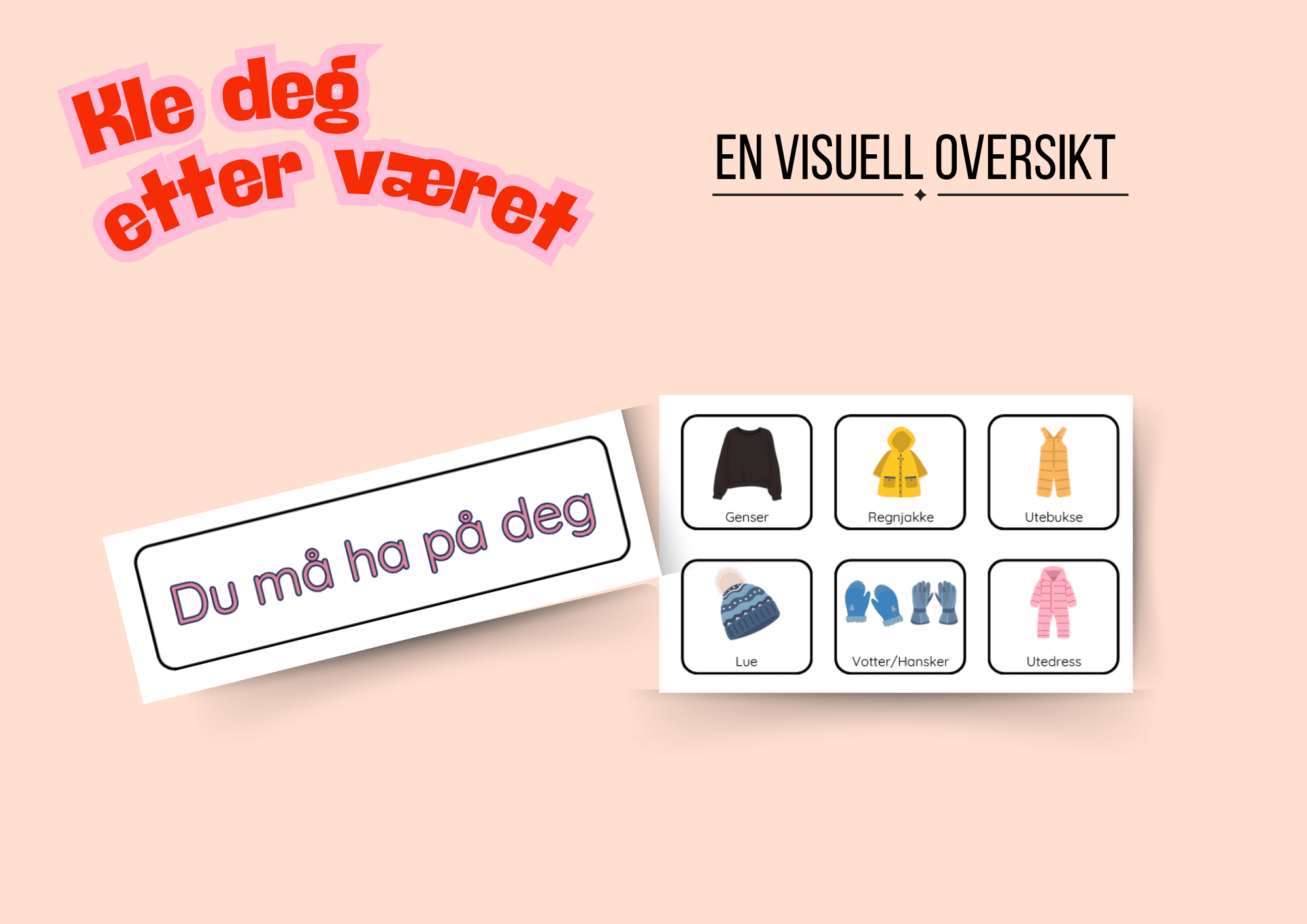 Kle deg etter været