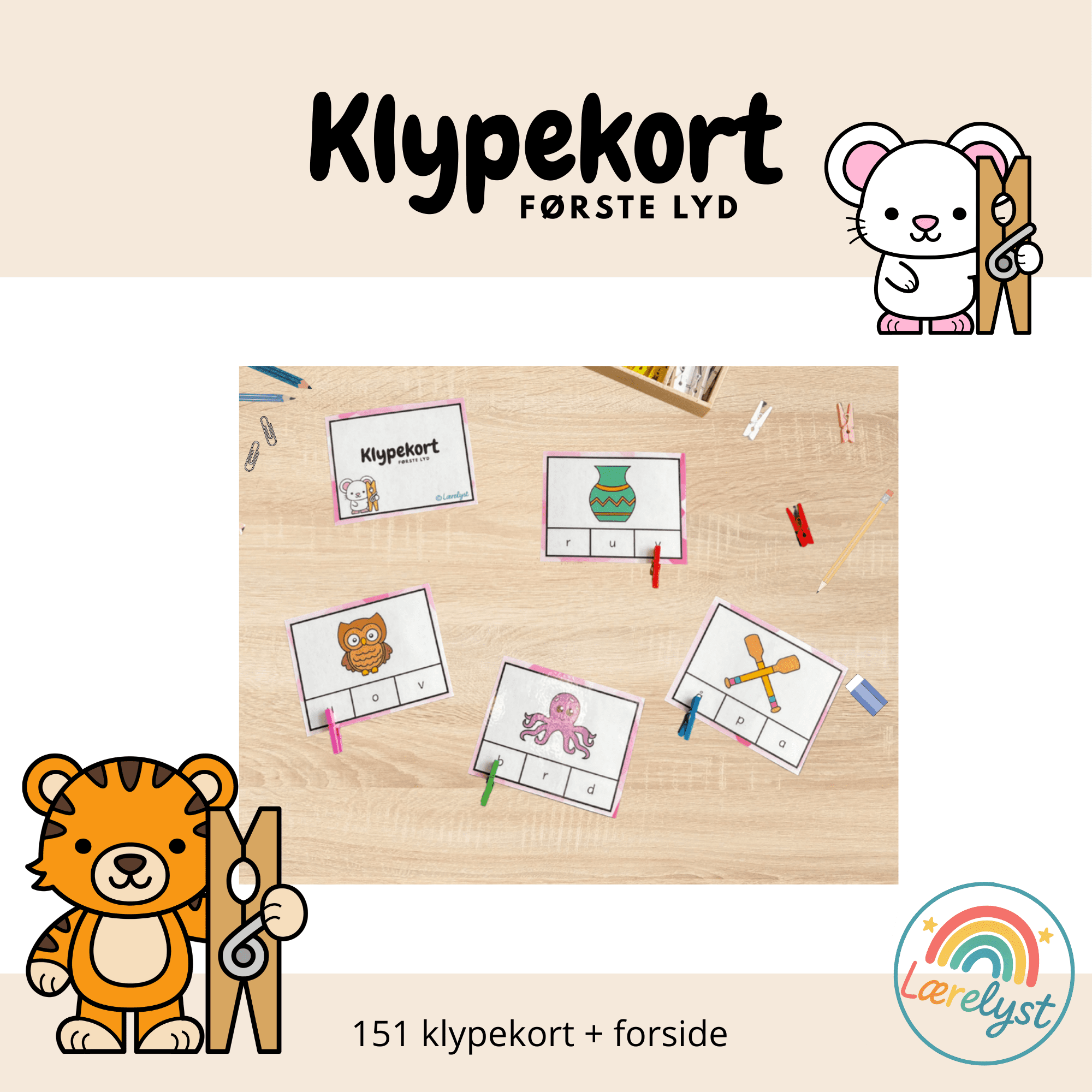 Klypekort - Første lyd