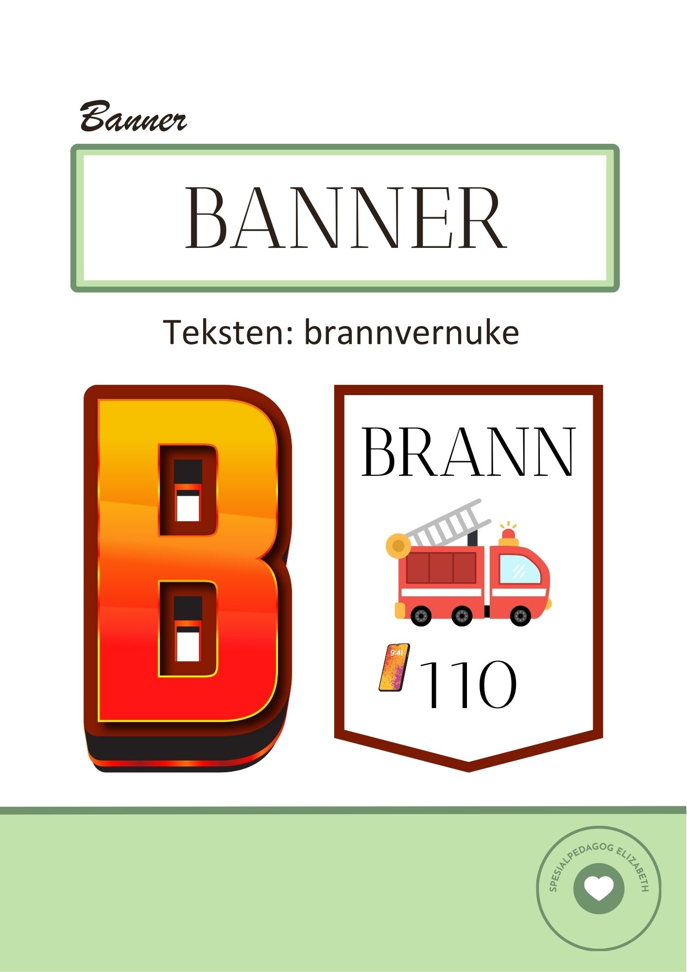Banner - brannvernsuke