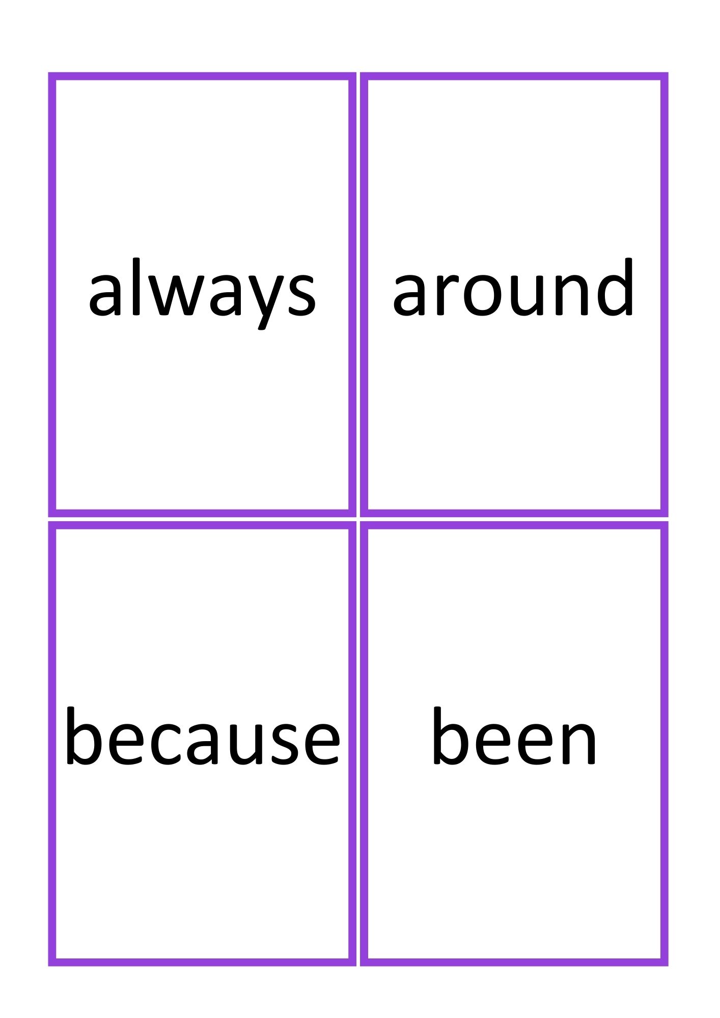 Dolch sight words - første engelske høyfrekvente ord - Bilde 18
