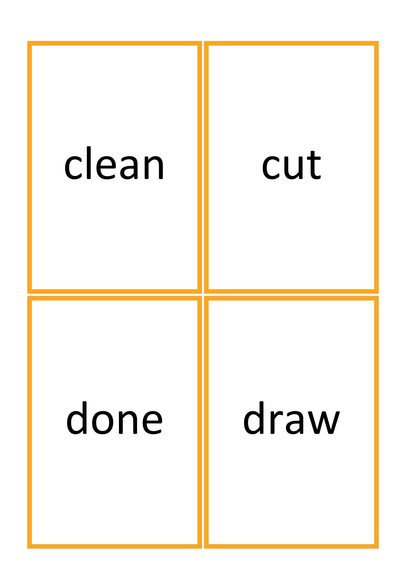 Dolch sight words - første engelske høyfrekvente ord - Bilde 24