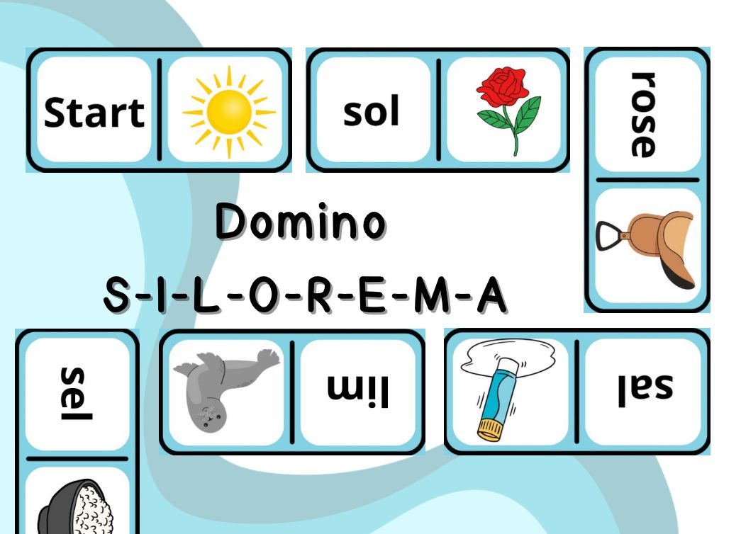 Domino S-I-L-O-R-E-M-A