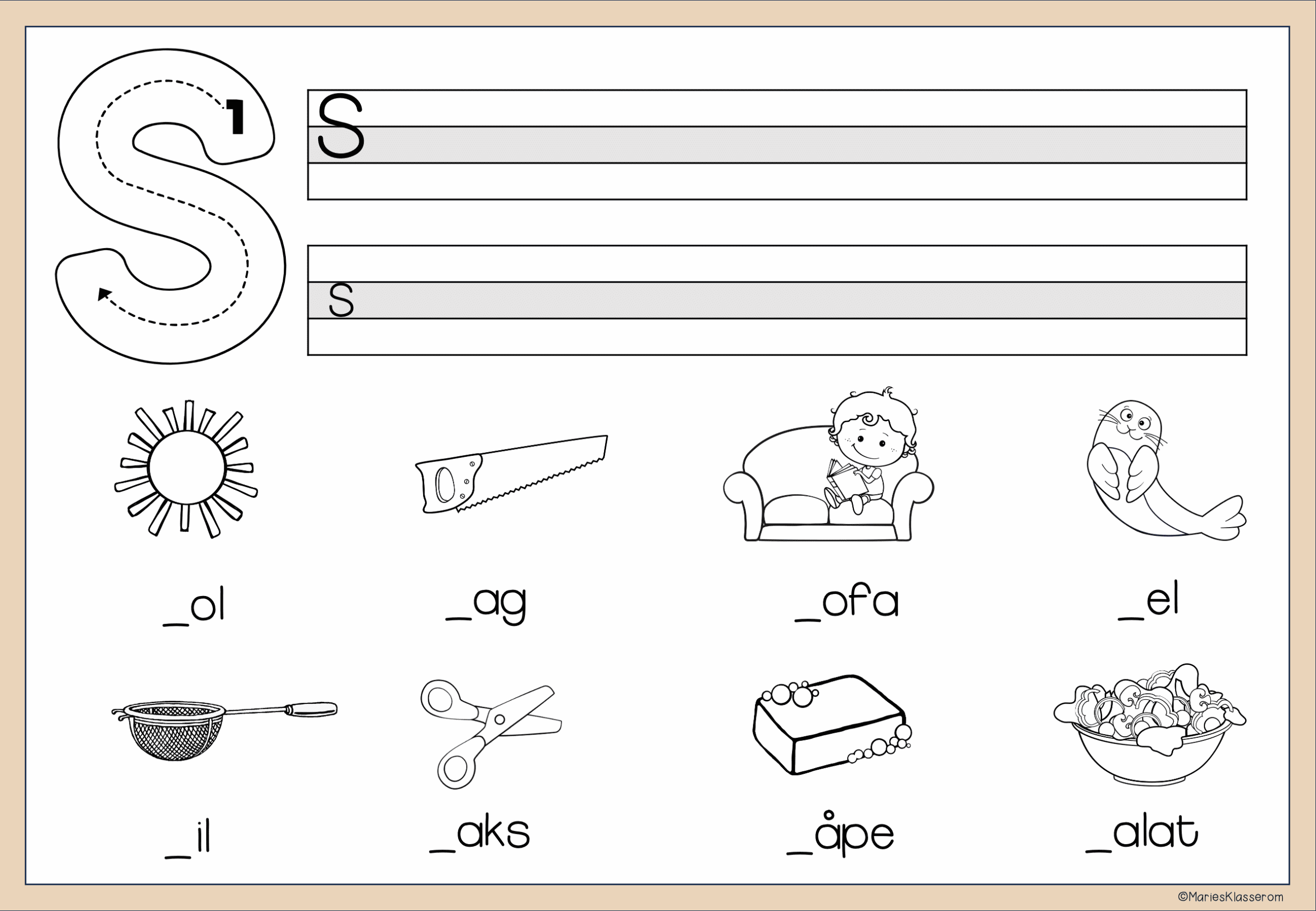 VI LÆRER BOKSTAVER - Bilde 2