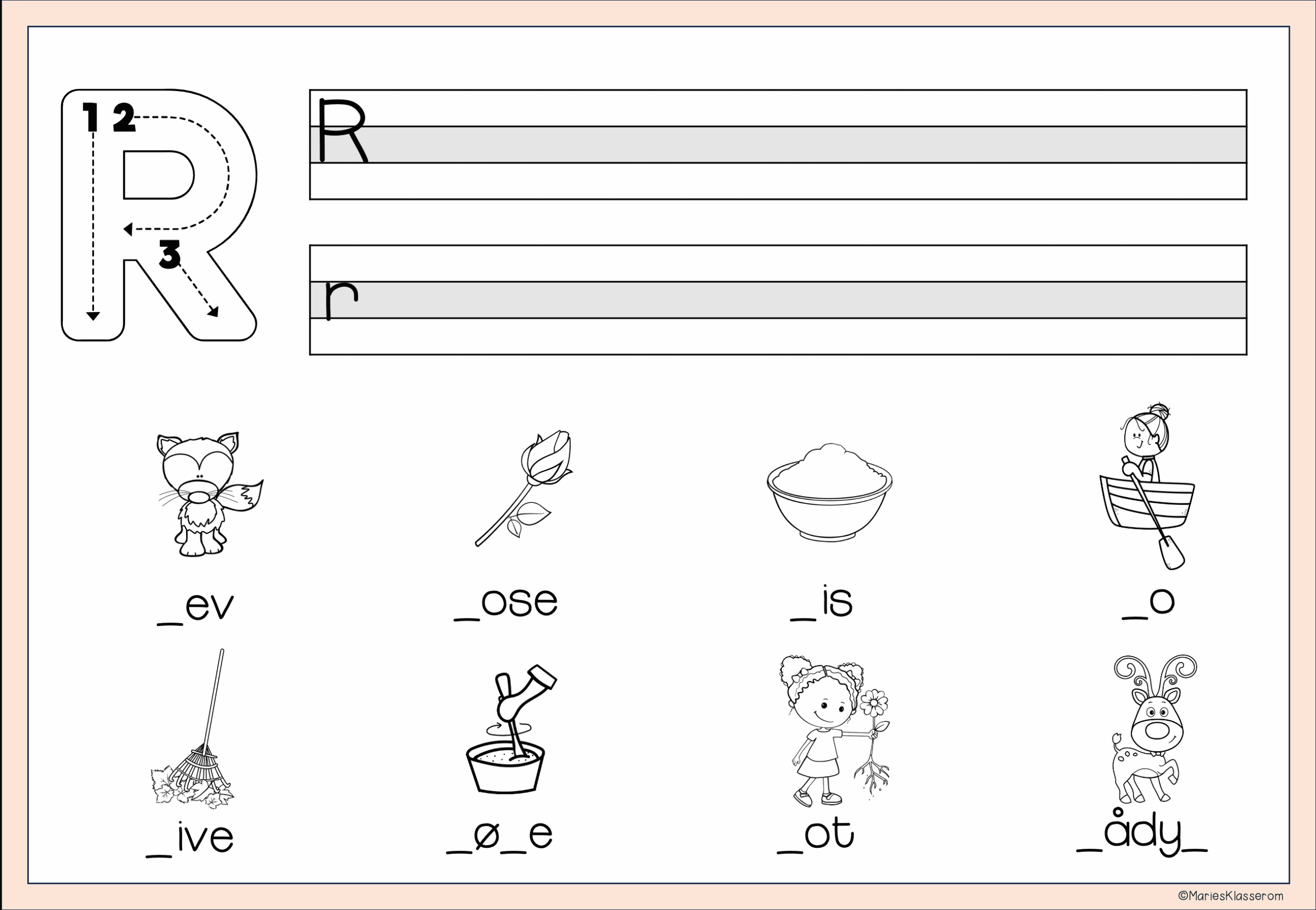 VI LÆRER BOKSTAVER - Bilde 3