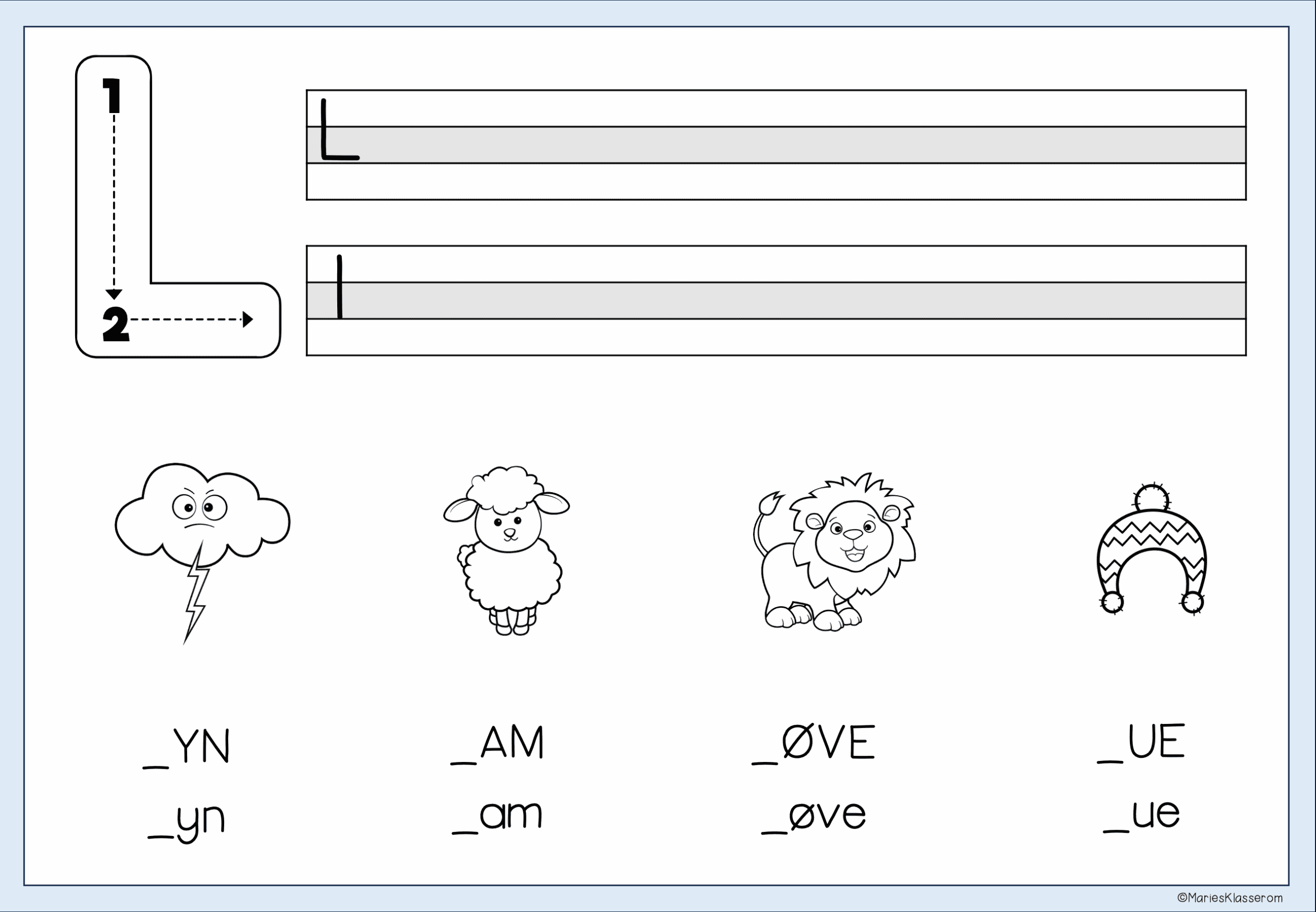 VI LÆRER BOKSTAVER - Bilde 5