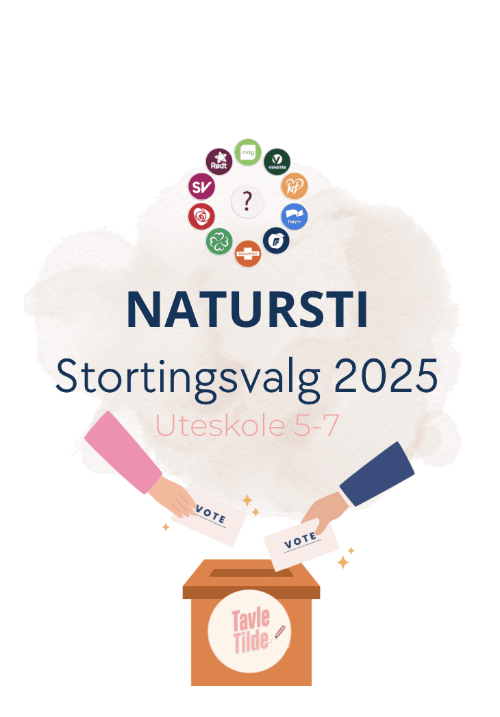 Stortingsvalg 2025 - Uteskole/Natursti