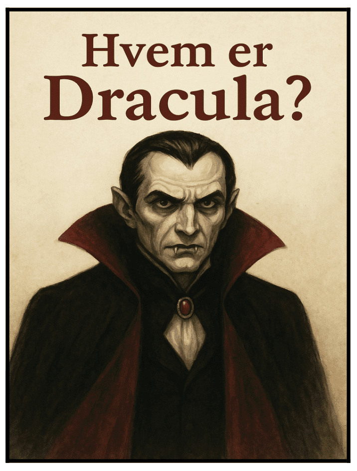 Hvem er Dracula? - BM - ca 4.-6.trinn- lesehefte m/spørsmål og oppgaver