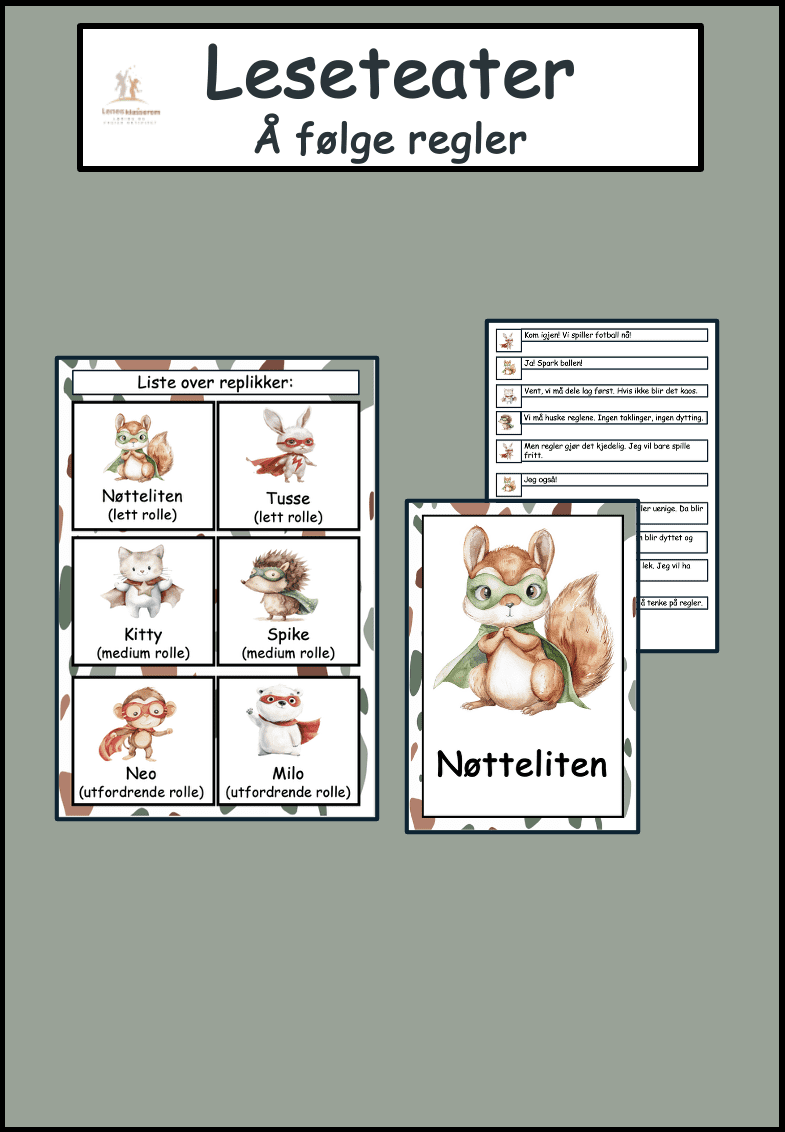 Leseteater- Sosial kompetanse- Følge regler