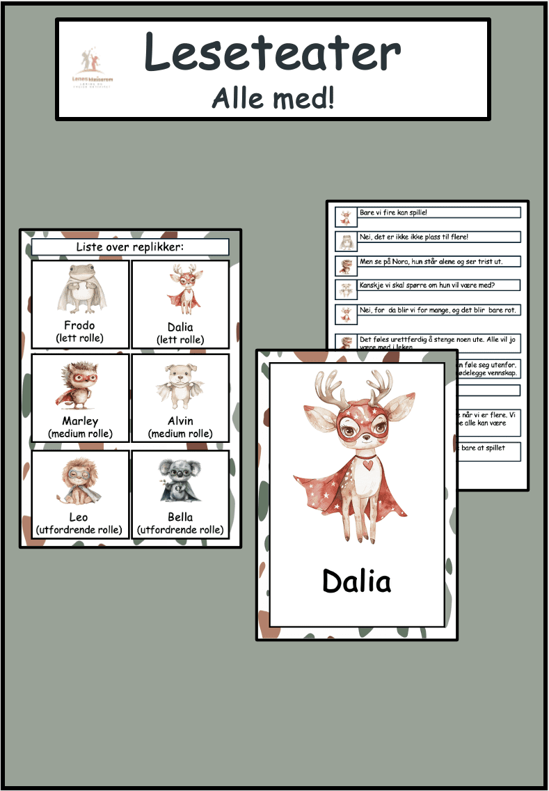 Leseteater- Sosial kompetanse- Alle må få være med på leken