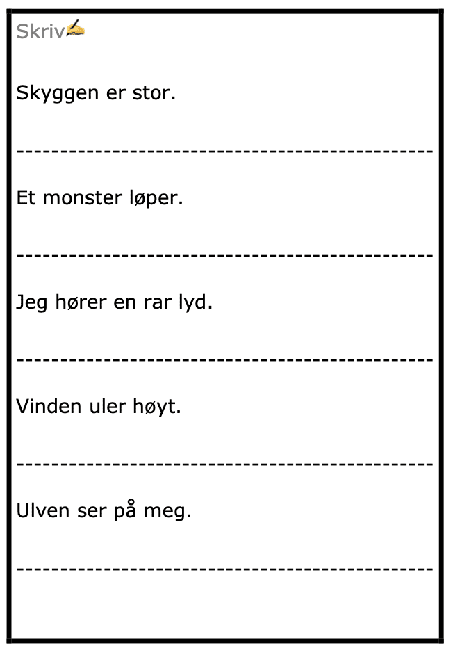 Jeg leser og skriver om halloween - 32 sider - BM - begynneropplæring - spesialundervisning - Bilde 3