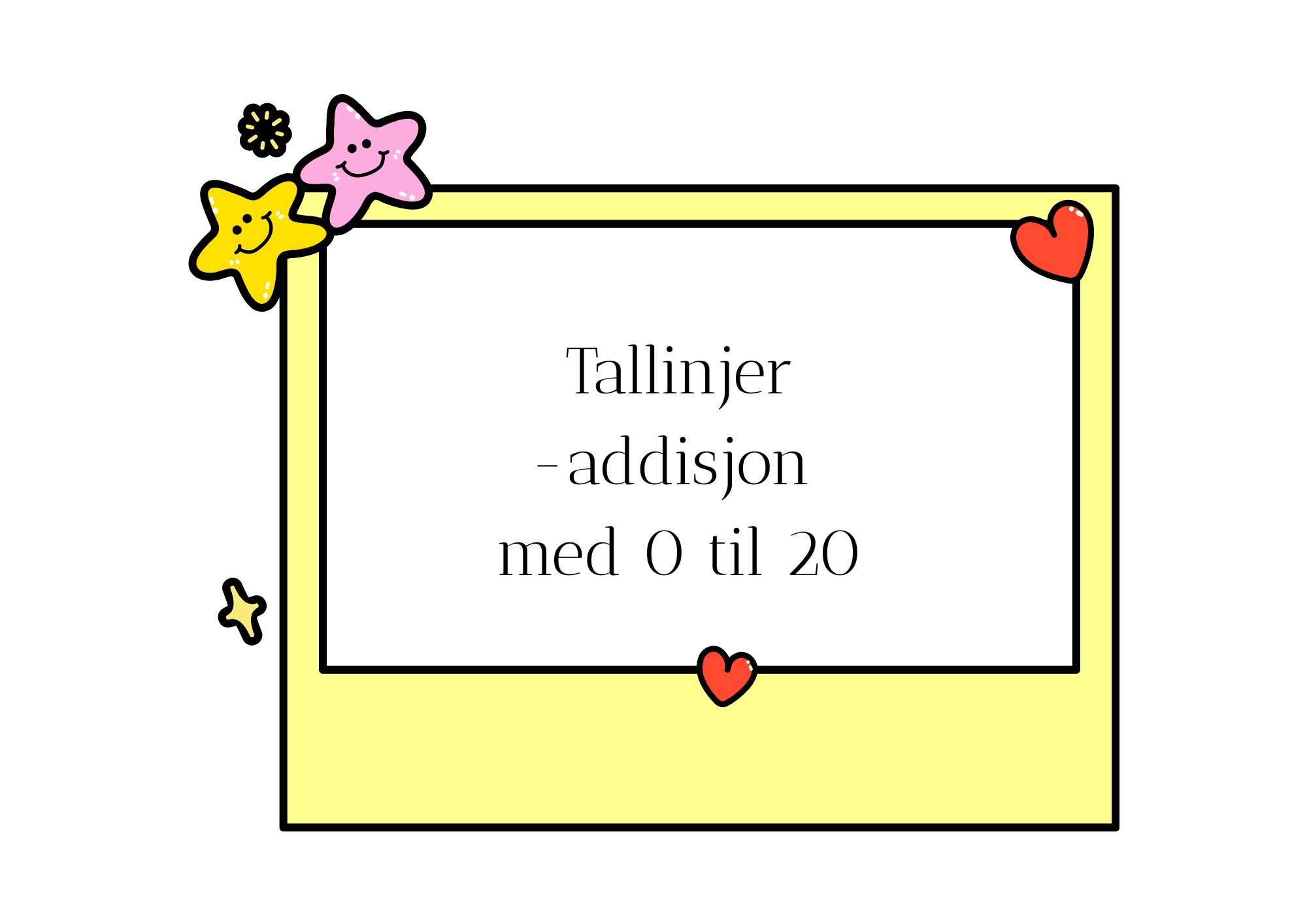 Tallinjer - addisjon og subtraksjon med tallene til 100 - 8 økende nivåer. - Bilde 6